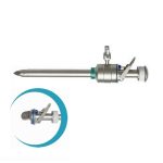 Reusable, Magnetic Plain Automatic Trocar, 10.5mm x 95mm
